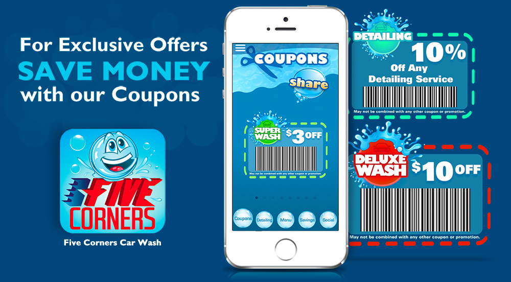 Coupons Five Corners Car Wash New Hyde Park, NY