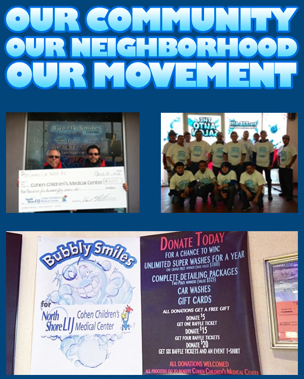 Fundraising Five Corners Car Wash New Hyde Park, NY